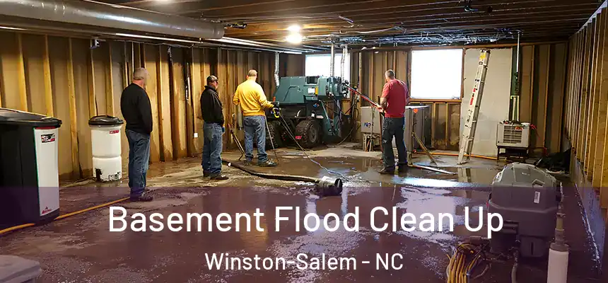  Basement Flood Clean Up Winston-Salem - NC