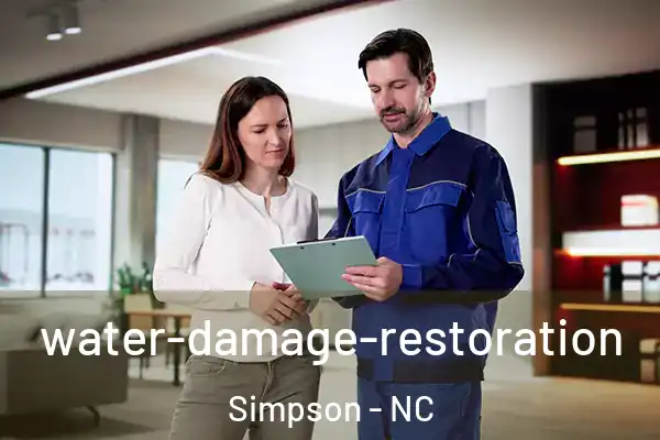 water-damage-restoration Simpson - NC
