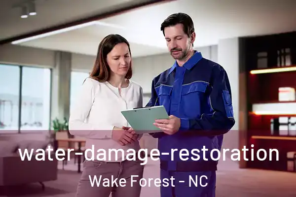 water-damage-restoration Wake Forest - NC